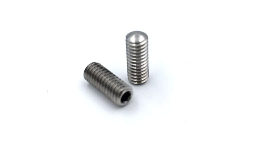Custom Oval Point Set Screws Metric Custom Fastener And Hardware