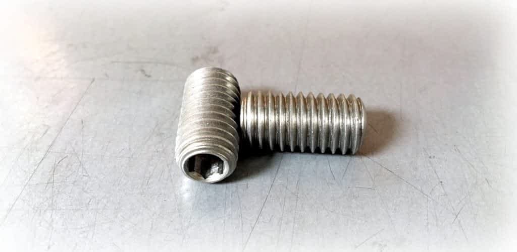 Custom Oval Point Set Screws 7/1614 X 7/8 in 188 Stainless Steel